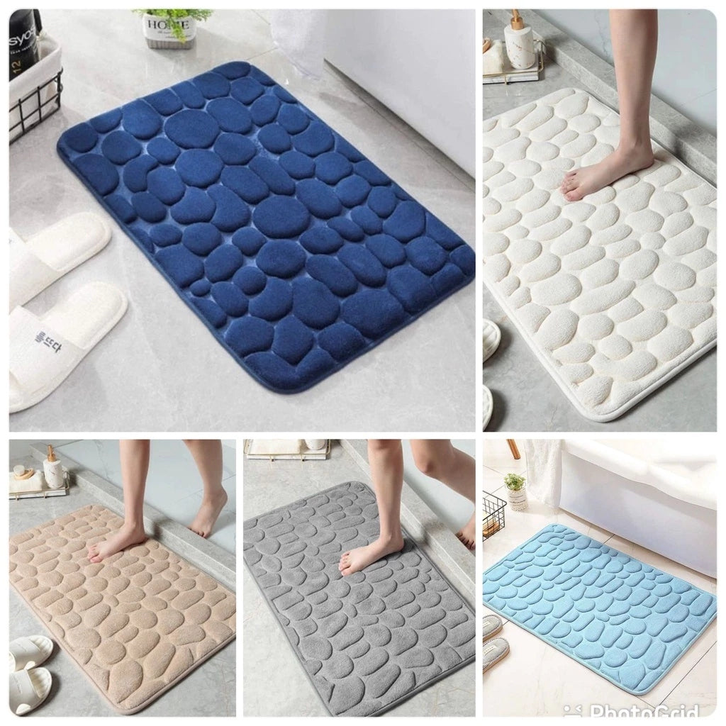Kit 2 Tapetes Antiderrapantes Soft de Alta Absorção Ferrazi