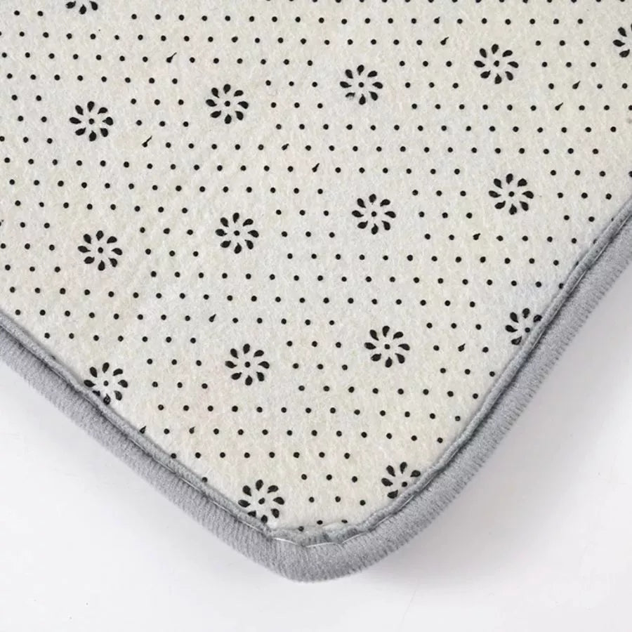 Kit 2 Tapetes Antiderrapantes Soft de Alta Absorção Ferrazi