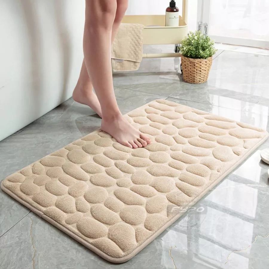 Kit 2 Tapetes Antiderrapantes Soft de Alta Absorção Ferrazi