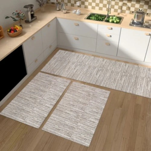 Kit 3 Tapetes Estampados para Cozinha Antiderrapante Ferrazi