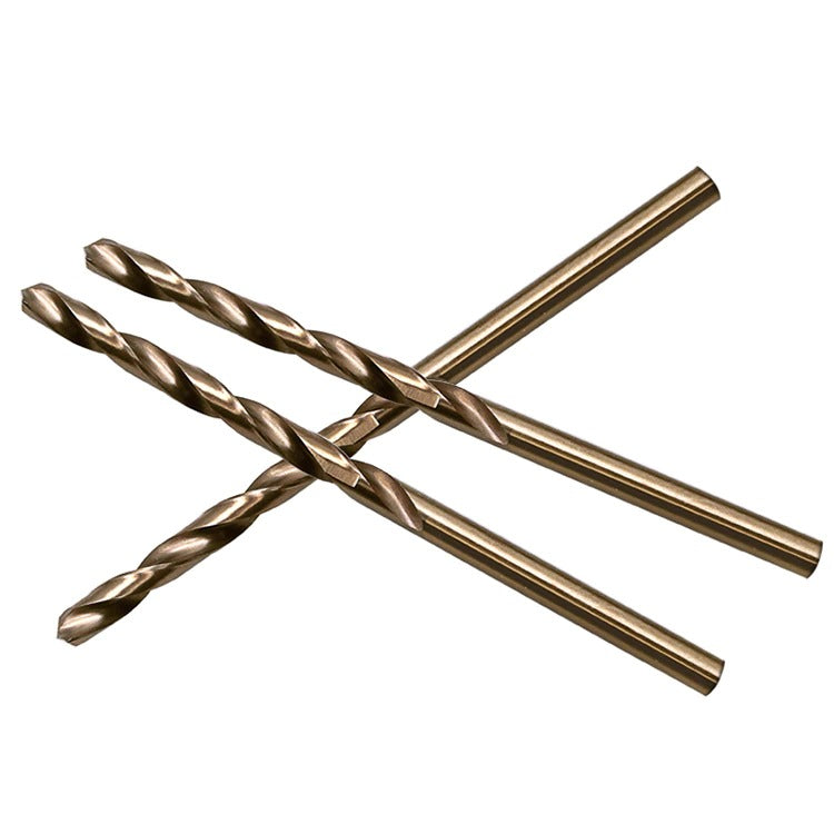 Kit 50 Brocas Revestidas de Aço Inoxidável de Alta Velocidade