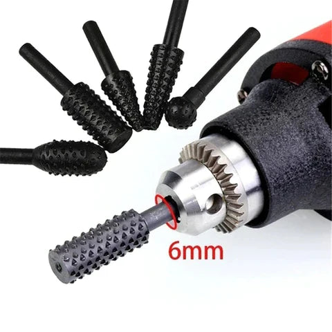 Kit 5 Brocas Rotativas para Madeira