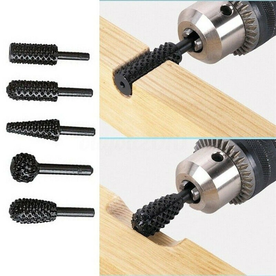 Kit 5 Brocas Rotativas para Madeira