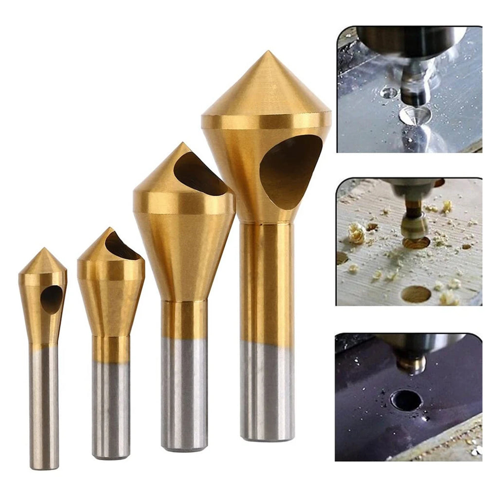 Kit Brocas de Chanfro Escareada Para Perfuração