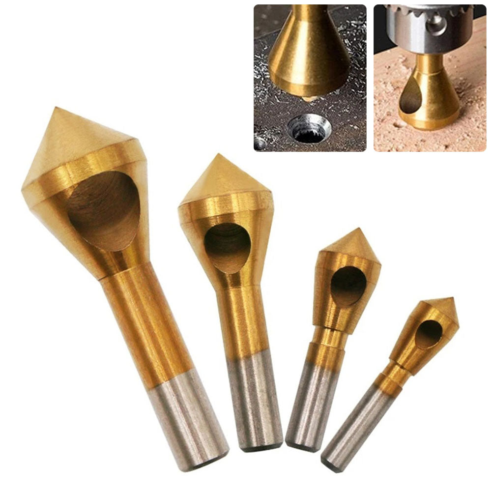 Kit Brocas de Chanfro Escareada Para Perfuração