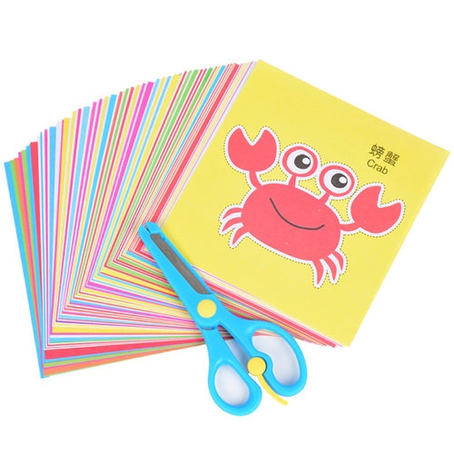 Kit Infantil com 96 Desenhos Animados para Recortar + Tesoura Infantil Ferrazi