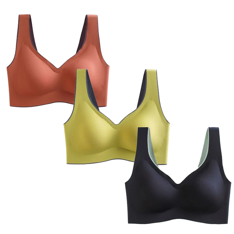 Sutiã Modelador Suporte Ortopédico Aura Harmonia Zen, Conforto e Sustentação Sem Marcas - Compre 1 Leve 3