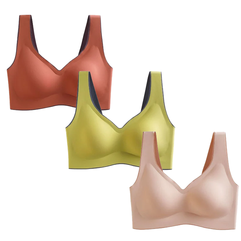 Sutiã Modelador Suporte Ortopédico Aura Harmonia Zen, Conforto e Sustentação Sem Marcas - Compre 1 Leve 3