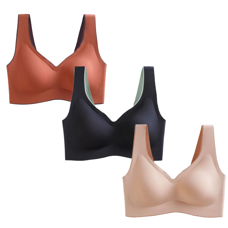 Sutiã Modelador Suporte Ortopédico Aura Harmonia Zen, Conforto e Sustentação Sem Marcas - Compre 1 Leve 3