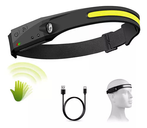Lanterna de Cabeça Led Recarregável Impermeável Ferrazi | Compre 1 Leve 2