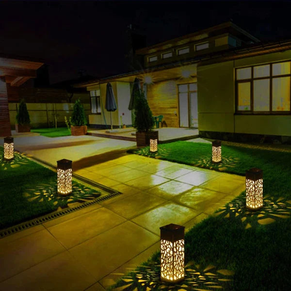 Luminária Led Solar de Jardim Impermeável | SunGlow