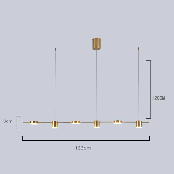 Luminária Suspensa Led Moderna | SaintGlow