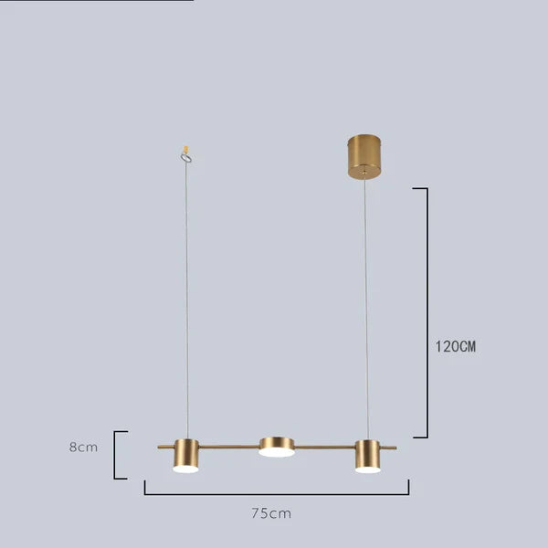 Luminária Suspensa Led Moderna | SaintGlow