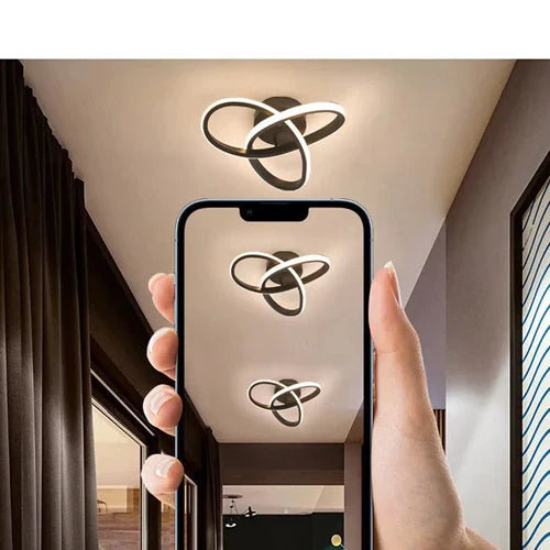 Lustre Pendente LED Moderno | GlowChic