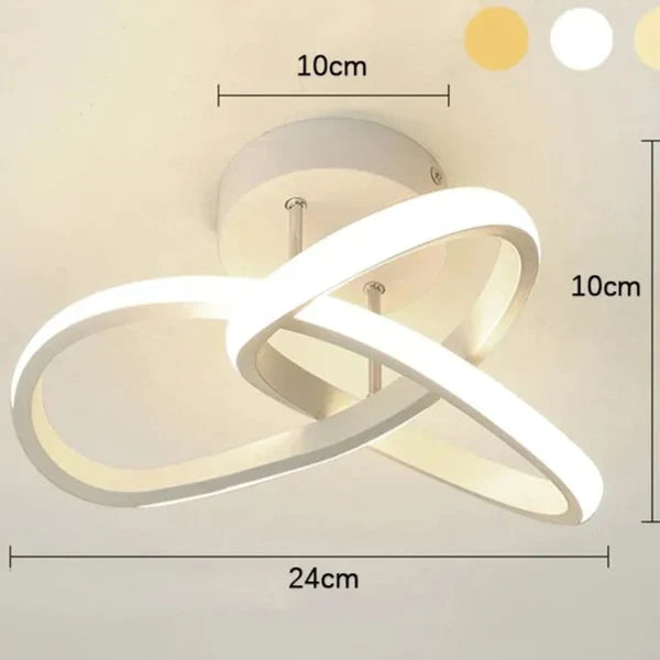 Lustre Pendente LED Moderno | GlowChic