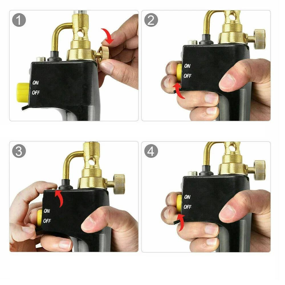 Maçarico de Solda Profissional Portátil