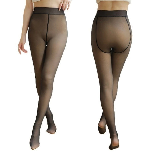 Meia-Calça Feminina Térmica Forrada Translúcida Ferrazi