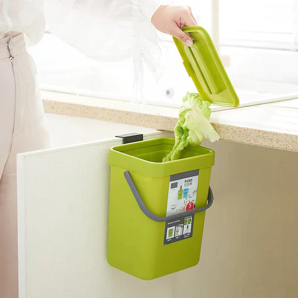 Mini Lixeira de Suspensão Compacta | MiniBin