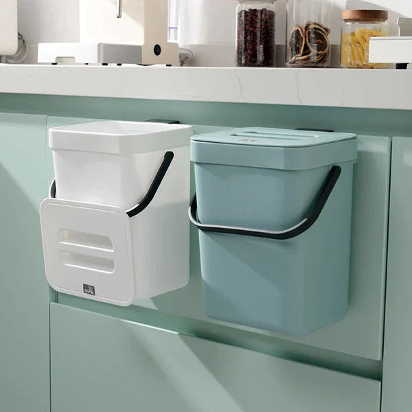 Mini Lixeira de Suspensão Compacta | MiniBin