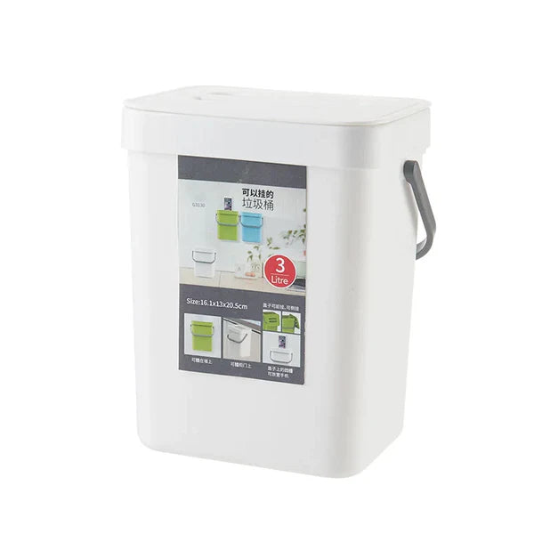 Mini Lixeira de Suspensão Compacta | MiniBin