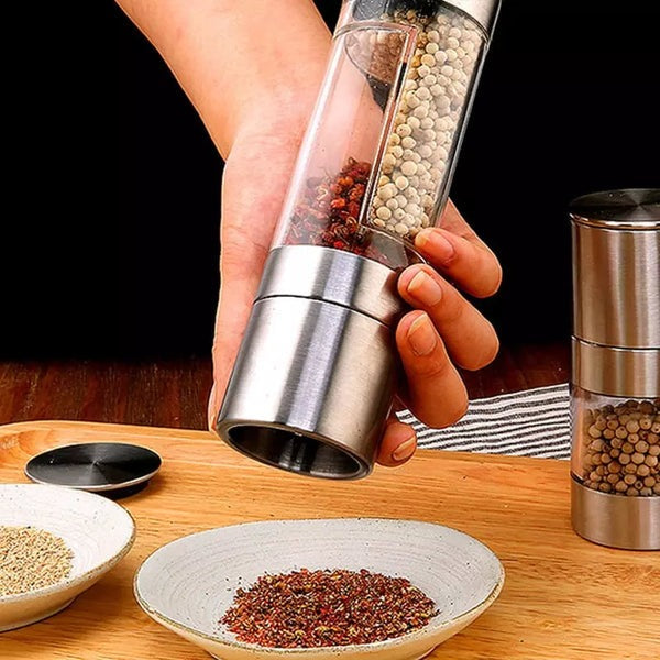 Moedor de Temperos 2 em 1 Manual Inox Ferrazi