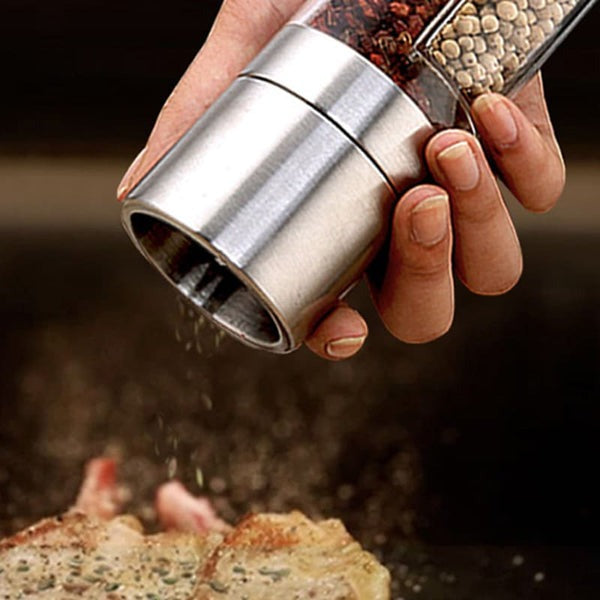Moedor de Temperos 2 em 1 Manual Inox Ferrazi