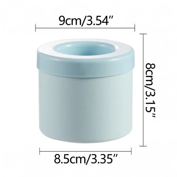 Molde Redondo de Gelo de Silicone Ferrazi