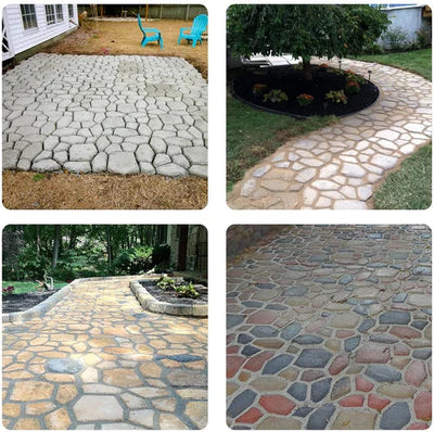 Molde de Concreto de Pavimentação para Jardim