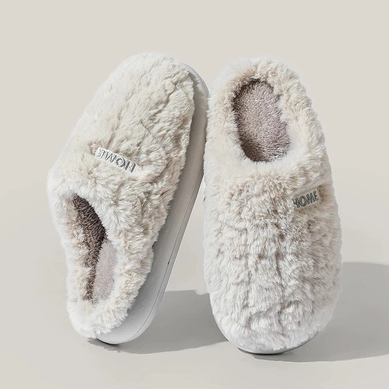 Pantufa Unissex Aveludada Antiderrapante para Inverno Ferrazi