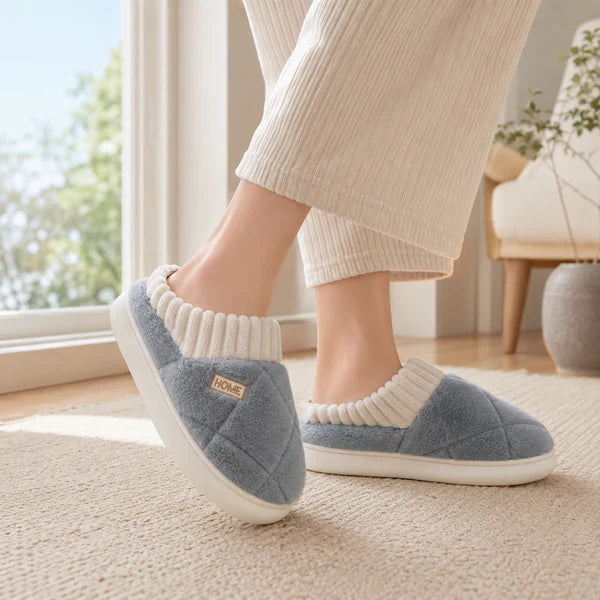 Pantufa Unissex Aveludada com Solado Antiderrapante Ferrazi