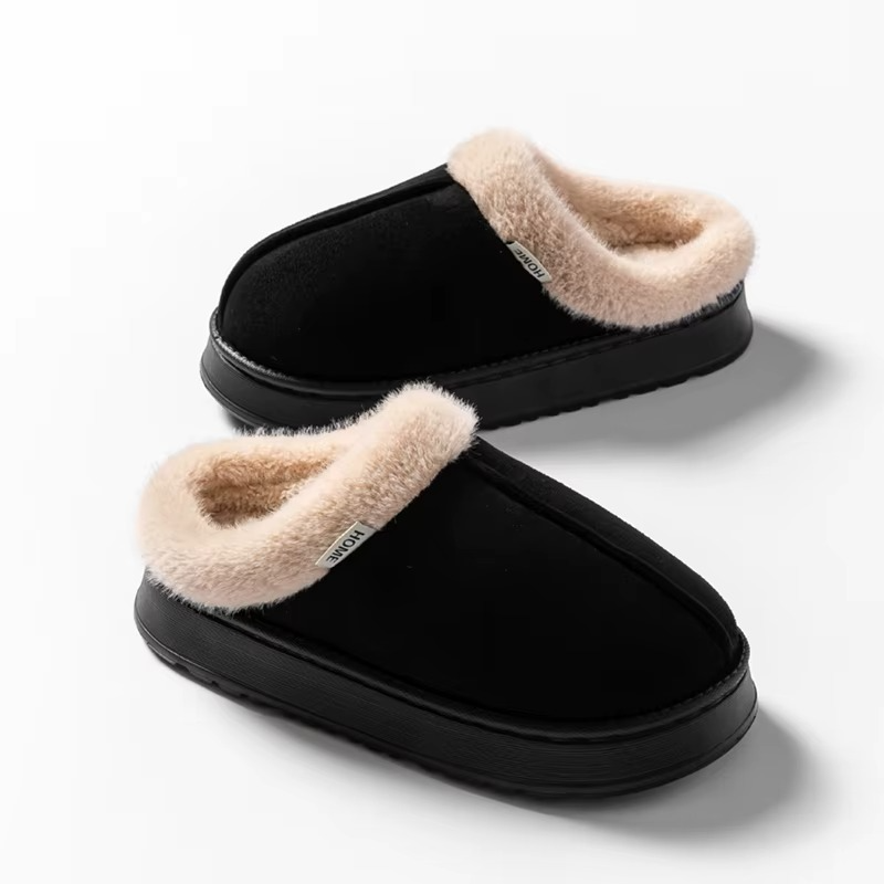 Pantufa Unissex Peluciado com Sola Antiderrapante para Inverno Ferrazi
