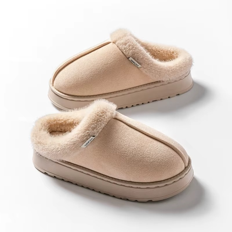 Pantufa Unissex Peluciado com Sola Antiderrapante para Inverno Ferrazi