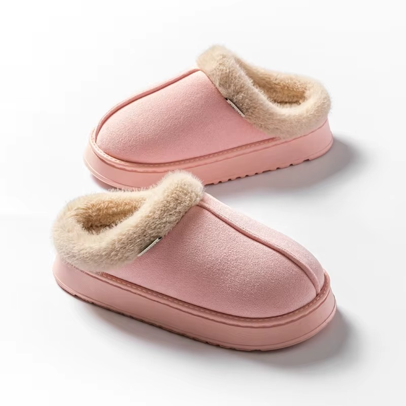 Pantufa Unissex Peluciado com Sola Antiderrapante para Inverno Ferrazi