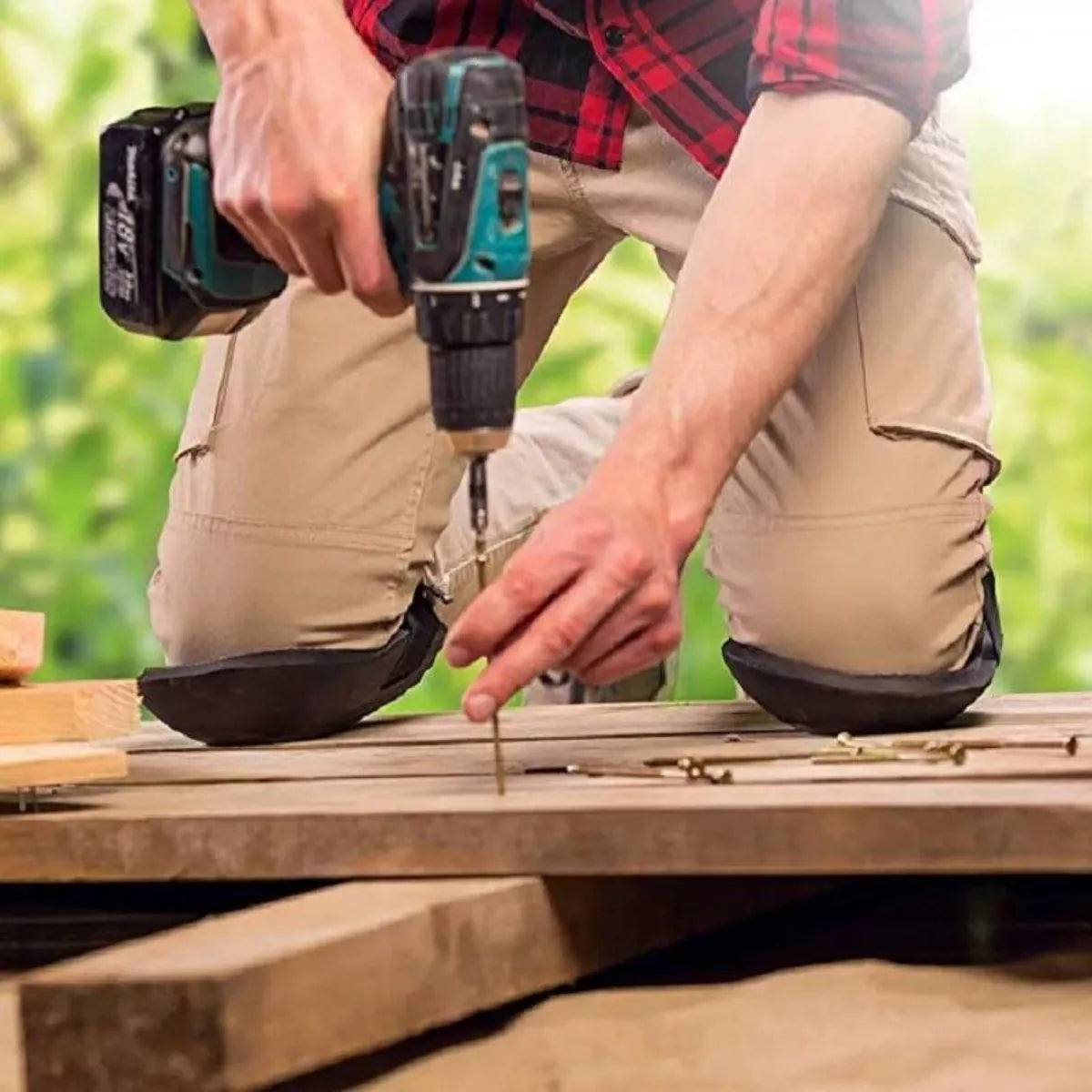 Par de Joelheira para Proteção Profissional | WorkGuard