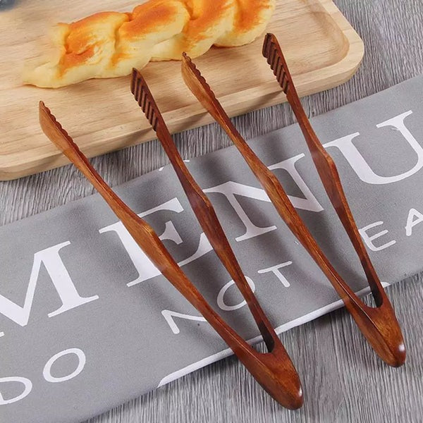 Pinça de Bambu para Cozinha para Pegar Salada Ferrazi