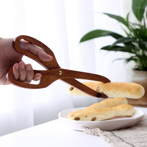 Pinça de Bambu para Cozinha para Pegar Salada Ferrazi