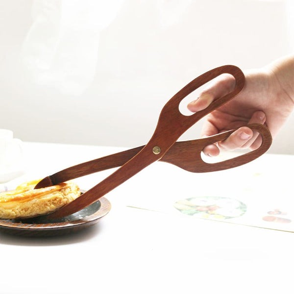 Pinça de Bambu para Cozinha para Pegar Salada Ferrazi