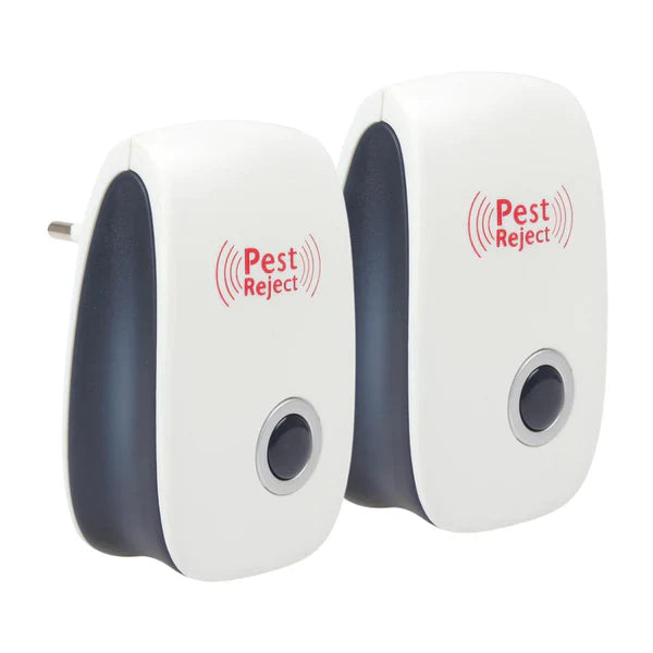 Repelente Eletrônico Ultrassônico para Pragas e Insetos | PestGuard