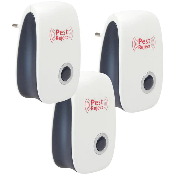 Repelente Eletrônico Ultrassônico para Pragas e Insetos | PestGuard