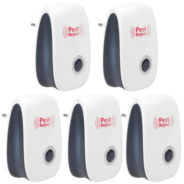 Repelente Eletrônico Ultrassônico para Pragas e Insetos | PestGuard