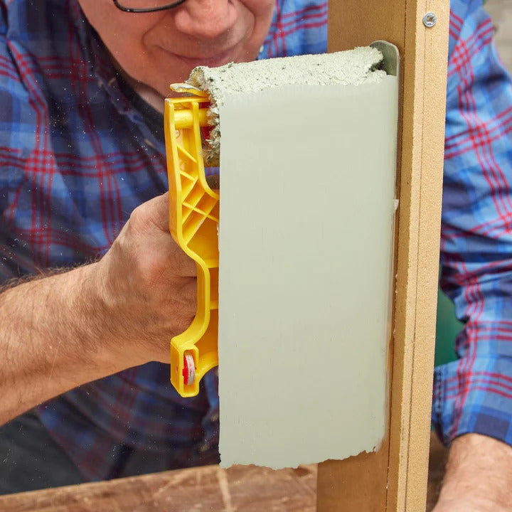 Rolo de Pintura de Bordas com Suporte Profissional Ferrazi