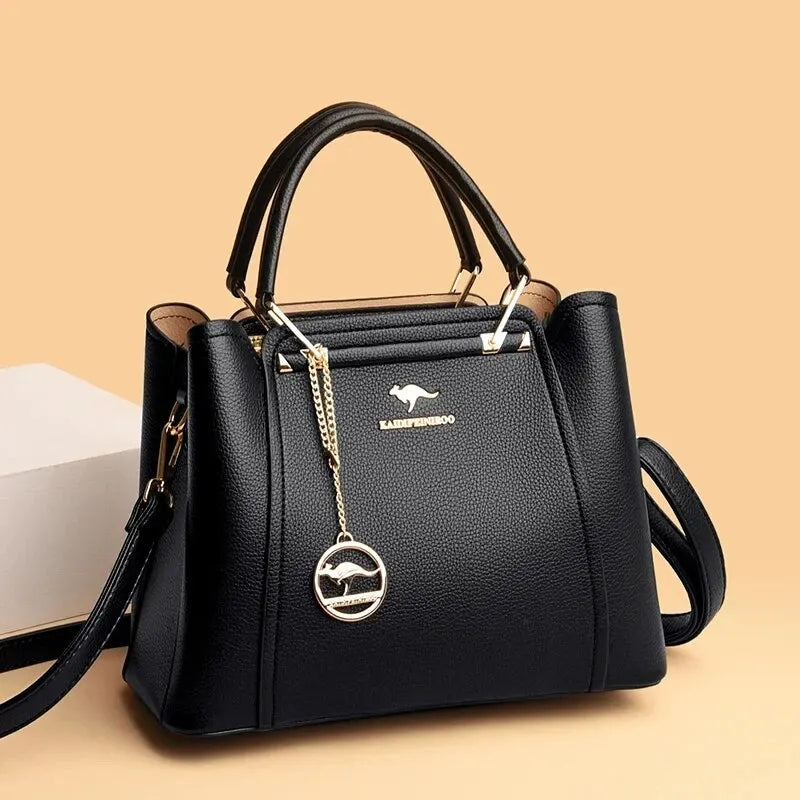 Bolsa Ombro Legítimo Aura Horizonte Clássico, Elegância Atemporal e Durabilidade Premium