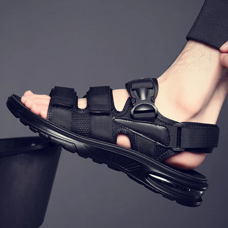 Sandália Masculina Sola Ultragel Prisma Horizonte, Conforto Prolongado em Todos os Passos