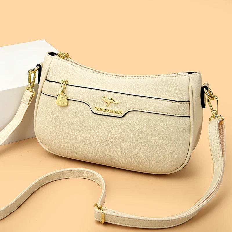 Bolsa Transversal Legítimo Aura Design Verso, Sofisticação Atemporal e Durabilidade Premium
