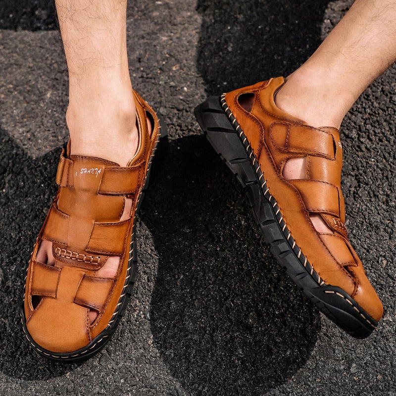 Sandália Casual Natural Horizonte Flow Serenidade, Conforto Premium em Cada Passo