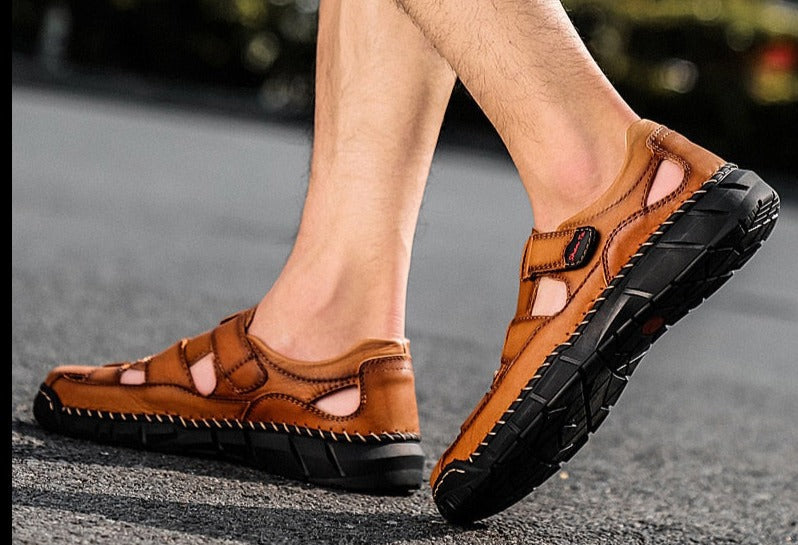 Sandália Casual Natural Horizonte Flow Serenidade, Conforto Premium em Cada Passo