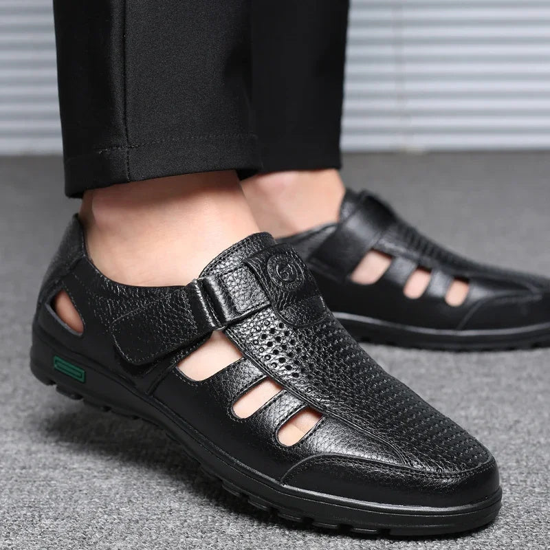 Sandália Masculina Clássica Respirável