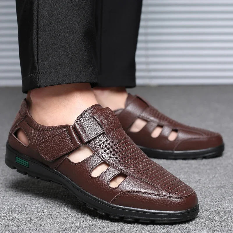 Sandália Masculina Clássica Respirável
