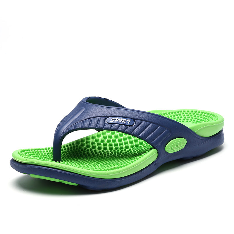 Sandália Masculina Palmilha Massageadora Horizonte Zen Caminho, Alívio Imediato e Conforto Prolongado