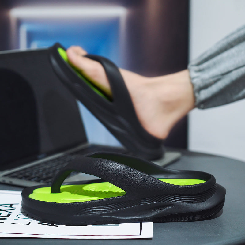 Sandália Masculina Sola Ultra Macia Horizonte Zen, Conforto Prolongado e Alívio Imediato